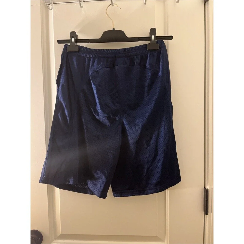 University of Illinois Boys Athletic Mesh Shorts Lined Pockets NCAA Size 14/16
